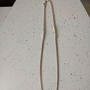 Vintage 925 Sterling Silver Chain, Necklace Made in Italy
